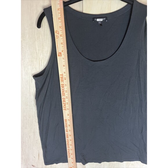 EILEEN FISHER TANK TOP SHIRT SHELL SLEEVELESS JERSEY SIZE LARGE - Picture 5 of 7